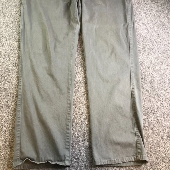 Peter Millar Pants Mens 40x30 Gray Five Pocket Golf Sateen Performance - Picture 3 of 14